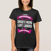 Concrete mixing Plant Laborator T-shirt (Voorkant)