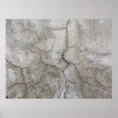 Concrete muur met kraakabstracte, architectuur, g poster (Voorkant)