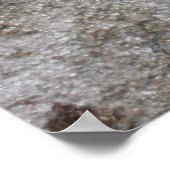 Concrete muur met kraakabstracte, architectuur, g poster (Hoek)