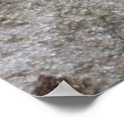 Concrete muur met kraakabstracte, architectuur, g poster (Hoek)