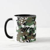 Concrete Oerwoud Camo Glass Mok (Links)