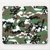 Concrete Oerwoud Camo Mousepad Muismat (Voorkant)