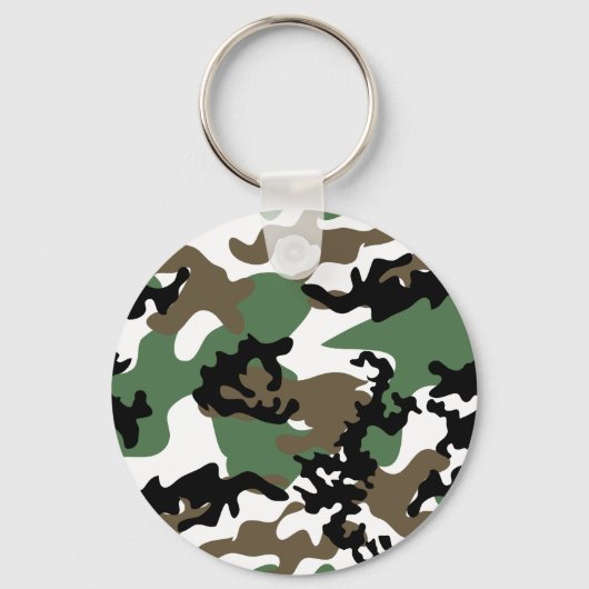 Concrete Oerwoud Camo Sleutelhanger (Voorkant)