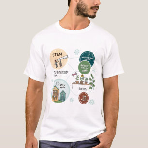 Concrete Oerwoud Kings – STEM-Humor voor Niche Exp T-shirt