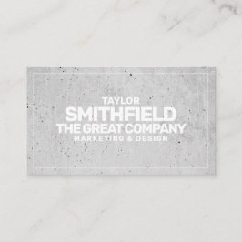 Concrete professionele Visitekaartje