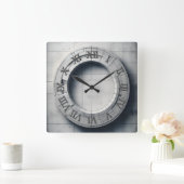 concrete ring  vierkante klok (Huis)