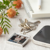 Concrete sleutelketen voor chirurgie sleutelhanger (Zijkant)