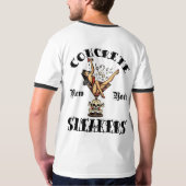 Concrete Sneakers "New York" T-shirt (Achterkant)