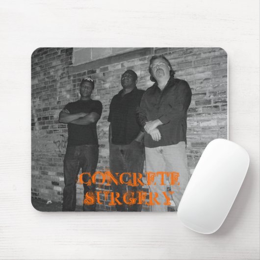 CONCRETE SURGERY Mousepad Muismat (Met muis)
