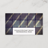 Concrete Tegels, Floorer, Tegel Installer Visitekaartje (Voorkant)