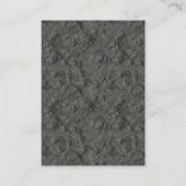 Concrete textuur visitekaartje (Achterkant)