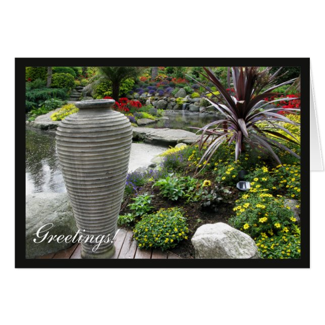 Concrete URL in tuin met instelbaar Lijst (Voorkant Horizontaal)