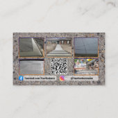 Concrete Visitekaartjes, modern design, Visitekaartje (Achterkant)