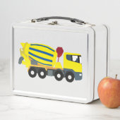 Concrete vrachtwagens voor de bouw van cement (In situ)