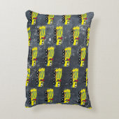 Concrete vrachtwagens voor de bouw van cement accent kussen (Achterkant (Verticaal))