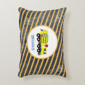 Concrete vrachtwagens voor de bouw van cement accent kussen (Voorkant(Verticaal))