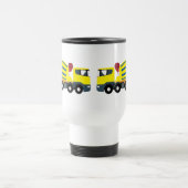 Concrete vrachtwagens voor de bouw van cement reisbeker (Center)