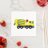 Concrete vrachtwagens voor de bouw van cement servet (Insitu)