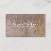 Concrete wandeffecten, bijtend visitekaartje (Voorkant)