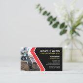 Concrete werken, Visitekaartje bouwbedrijf (Staand voorkant)