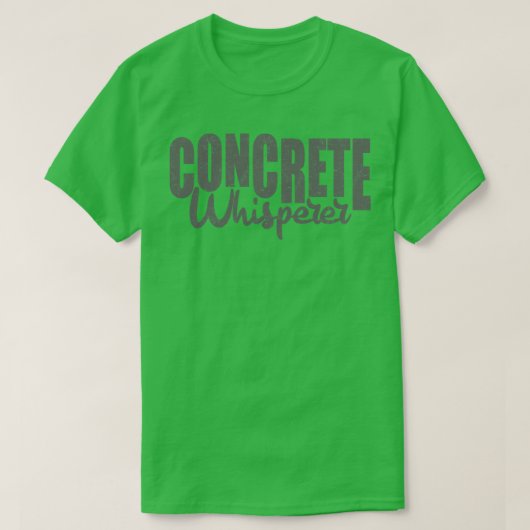 Concrete whisker t-shirt (Design voorkant)