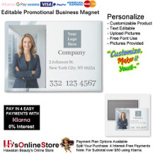 Concrete White Photo Logo Promotional Business