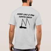 ConcretePumpingPeople.com Shirten T-shirt (Achterkant)