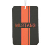 Concurrentie Oranje racestapes Luchtverfrisser (Achterkant)