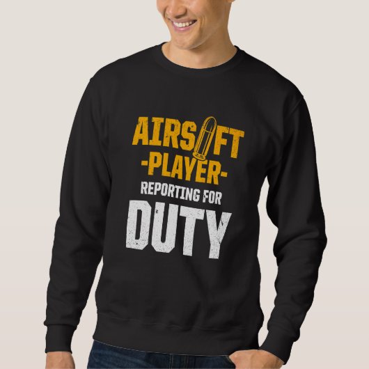 Concurrentie van Airsoft Player Team Sport Trui (Voorkant)