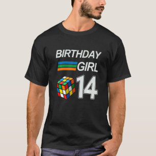 Concurrentiesnelheid van 14 jaar oude verjaardag v t-shirt