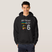 Concurrentiesnelheid van 6 jaar oude verjaardag vo hoodie (Voorkant volledig)