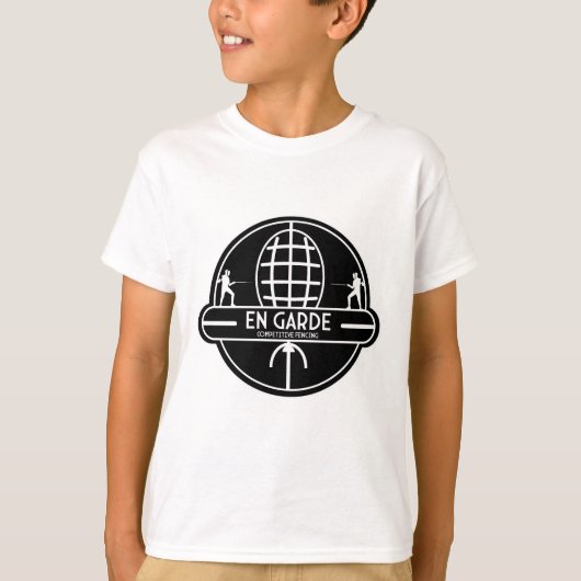 Concurrerend Zwaard Schermen T-shirt (Voorkant)