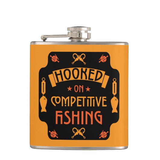 Concurrerende Geviste geschenken Heupfles (Voorkant)