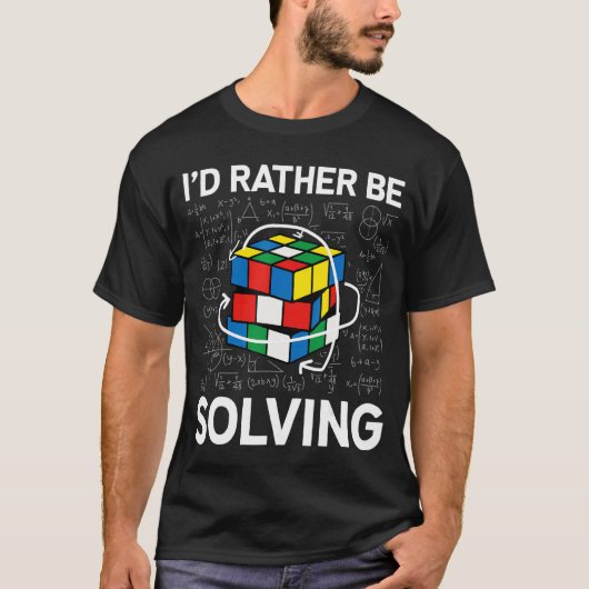 Concurrerende puzzelkubus zou ik liever de Spee op T-shirt (Voorkant)