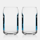 Concurrerende schakers blikvorm glas (Rechts)