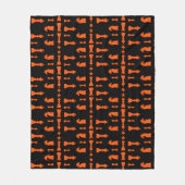 Concurrerende schakers fleece deken (Voorkant)