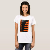 Concurrerende schakers t-shirt (Voorkant volledig)