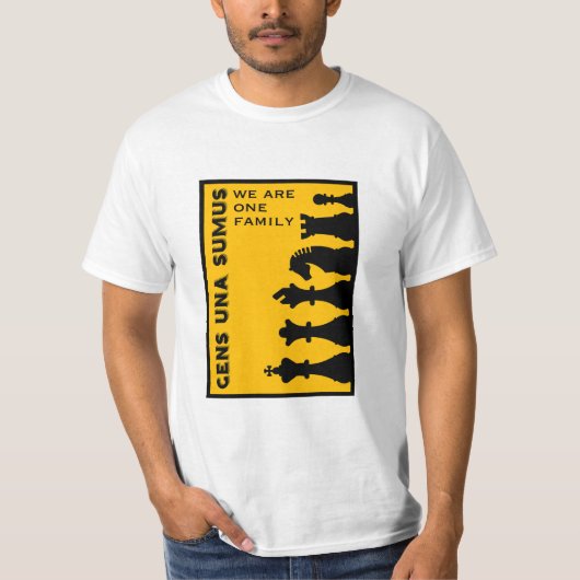 Concurrerende schakers t-shirt (Voorkant)