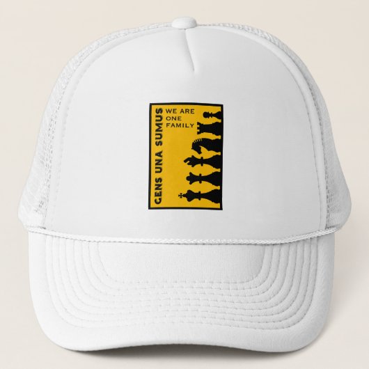 Concurrerende schakers trucker pet (Voorkant)
