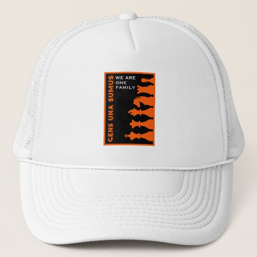 Concurrerende schakers trucker pet (Voorkant)