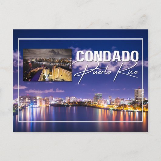 Condado in San Juan, Puerto Rico Briefkaart (Voorkant)
