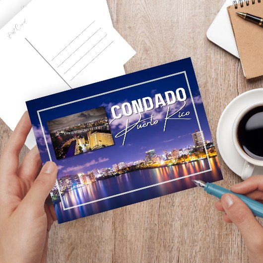 Condado in San Juan, Puerto Rico Briefkaart
