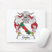 Conde Family Crest Muismat (Met muis)