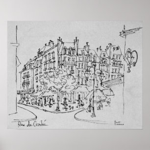 Conde Jardin du Luxembourg, Parijs Poster