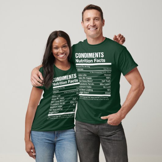 condities Voedingsfeiten Funny T-shirt (Unisex)