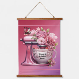 Condo Welkom Baker's Palace Roze Sierkussen Hangend Wandkleed