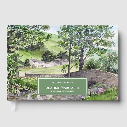 Condoleance Boerderij Thirlmere Cumbria Engeland Gastenboek (Voorkant)