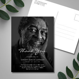 Condoleance Dank Je Wel Aangepaste Funeral Foto Briefkaart