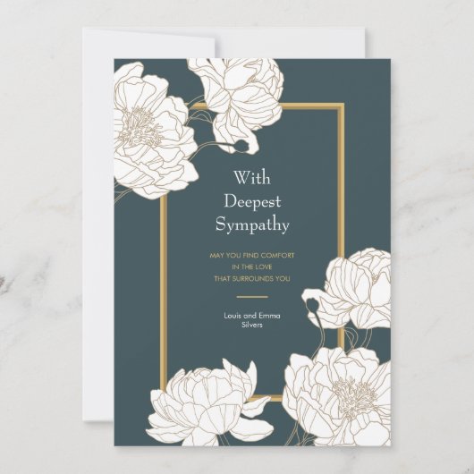 Condoleance Kaart (Voorkant)