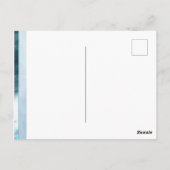 Condoleance rouwfoto BEDANKT MET HART Postca Briefkaart (Achterkant)